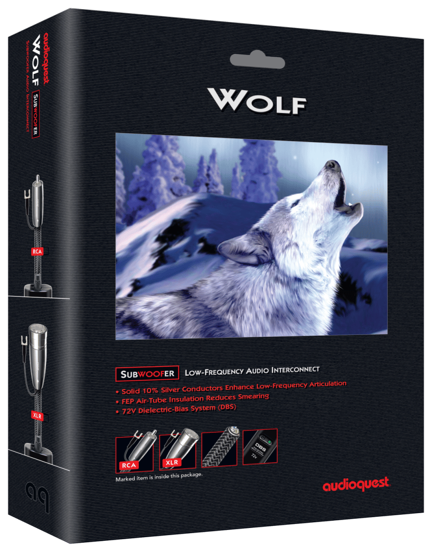 AudioQuest WOLF SUBKABEL XLR